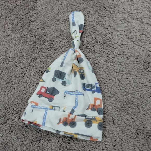 Copper Pearl Construction Vehicle Knot Hat - Picture 3 of 4